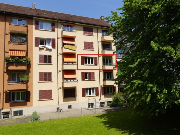 3-Zimmer-Wohnung im 2. Stock (mit Lift) in ruhig und zentral gelegenem Quartier, Hugostrasse 8, 8050 Zürich