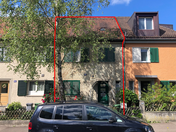 4-Zimmer-Reihenmittelhaus in ruhigem und kinderfreundlichem Quartier