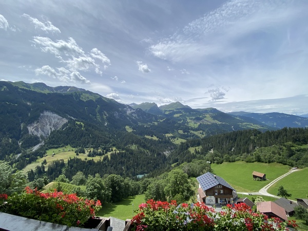 Grosse Dachwohnung mit atemberaubender Fernsicht